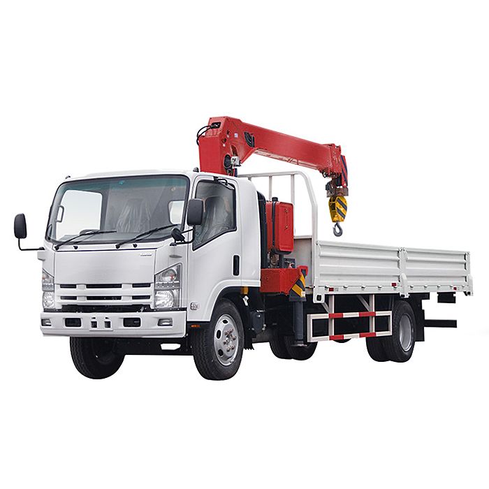 Манипулятор красный, вылет стрелы 20м